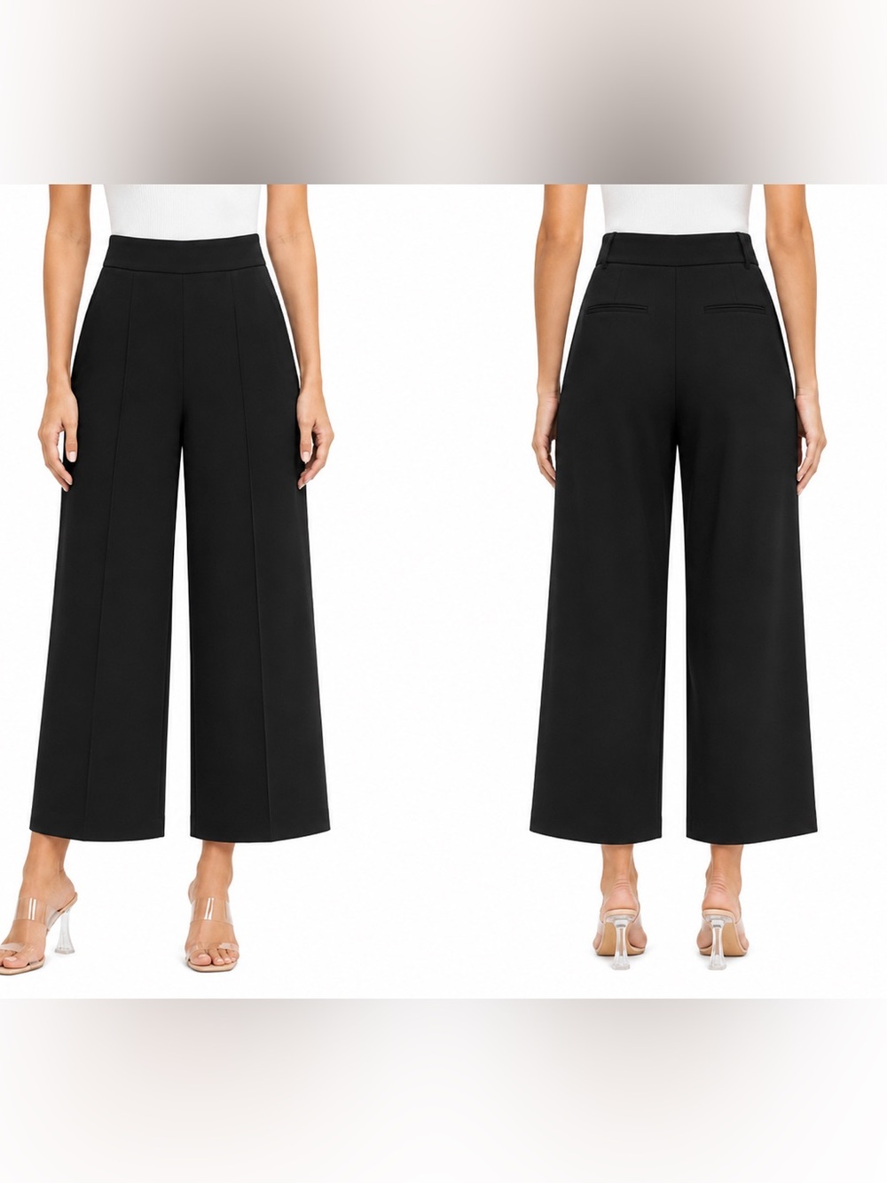 Express Black Women's Pants with Branded Waist Tag
